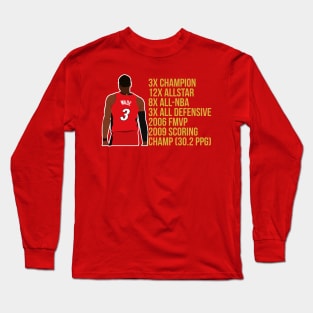 Dwyane Wade - Miami Heat Long Sleeve T-Shirt